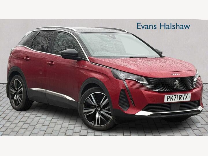 Peugeot 3008 1.6 13.2kWh GT E-EAT 4WD Euro 6 (s/s) 5dr Peugeot 3008 1.6 13.2kWh GT E-EAT 4WD Euro 6 (s/s) 5dr