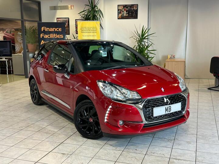 DS AUTOMOBILES DS 3 1.2 PureTech Performance Line Euro 6 (s/s) 3dr DS AUTOMOBILES DS 3 1.2 PureTech Performance Line Euro 6 (s/s) 3dr