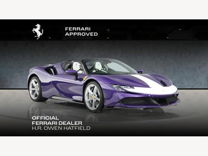 Ferrari SF90 4.0T V8 7.9kWh F1 DCT 4WD Euro 6 (s/s) 2dr Ferrari SF90 4.0T V8 7.9kWh F1 DCT 4WD Euro 6 (s/s) 2dr