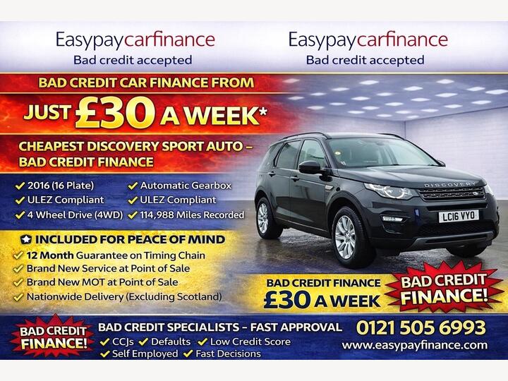 Land Rover Discovery Sport 2.0 TD4 SE Tech Auto 4WD Euro 6 (s/s) 5dr