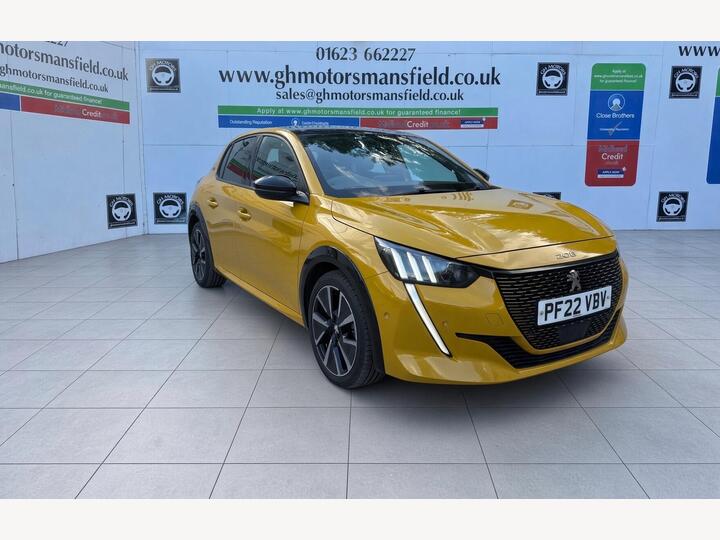 Peugeot E-208 50kWh GT Auto 5dr (11kW Charger)