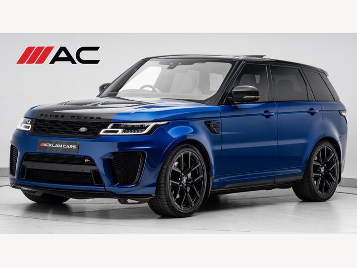 Land Rover Range Rover Sport 5.0 P575 V8 SVR Auto 4WD Euro 6 (s/s) 5dr