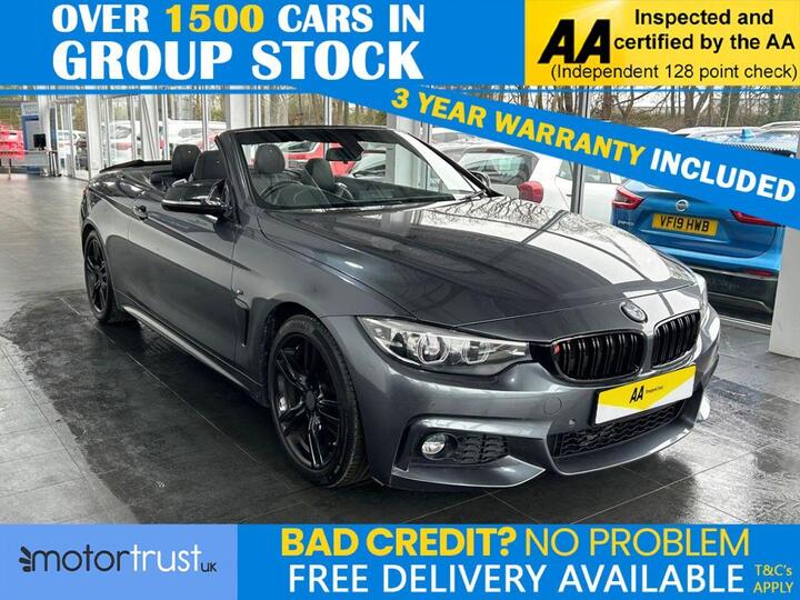 BMW 4 SERIES 2.0 420i GPF M Sport Auto Euro 6 (s/s) 2dr BMW 4 SERIES 2.0 420i GPF M Sport Auto Euro 6 (s/s) 2dr