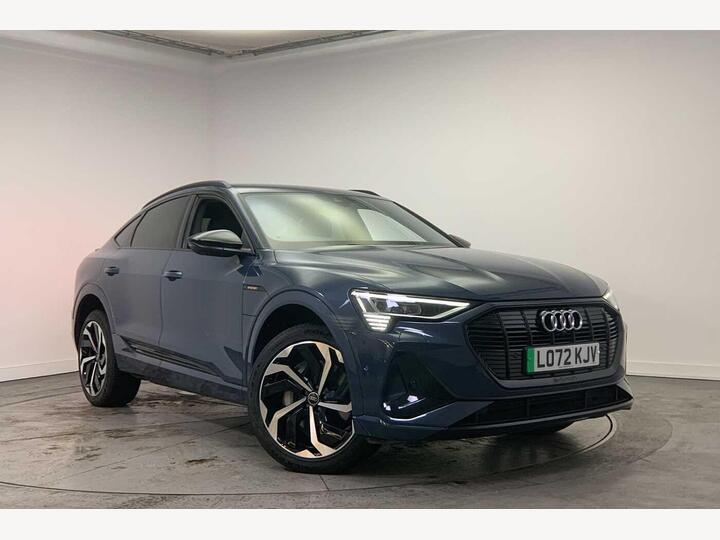 Audi E-tron 50 Black Edition Sportback Auto Quattro 5dr 71.2kWh (11kW Charger)