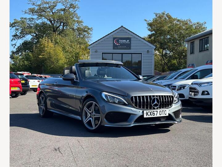 Mercedes-Benz C Class 2.1 C220d AMG Line Cabriolet G-Tronic+ Euro 6 (s/s) 2dr