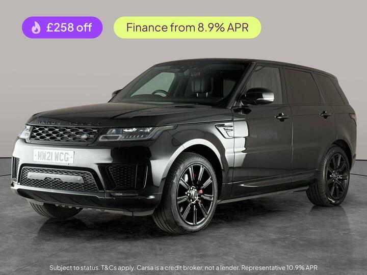 Land Rover Range Rover Sport 2.0 P400e 13.1kWh HSE Dynamic Black Auto 4WD Euro 6 (s/s) 5dr Land Rover Range Rover Sport 2.0 P400e 13.1kWh HSE Dynamic Black Auto 4WD Euro 6 (s/s) 5dr