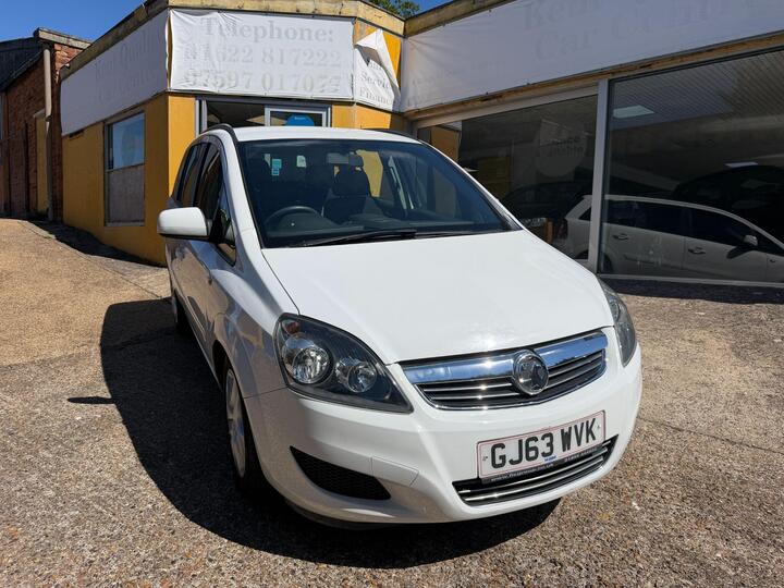 Vauxhall Zafira 1.6 16V Exclusiv Euro 5 5dr