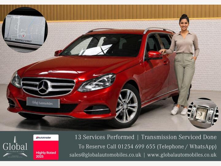 Mercedes-Benz E CLASS 2.1 E220 CDI SE G-Tronic+ Euro 5 (s/s) 5dr