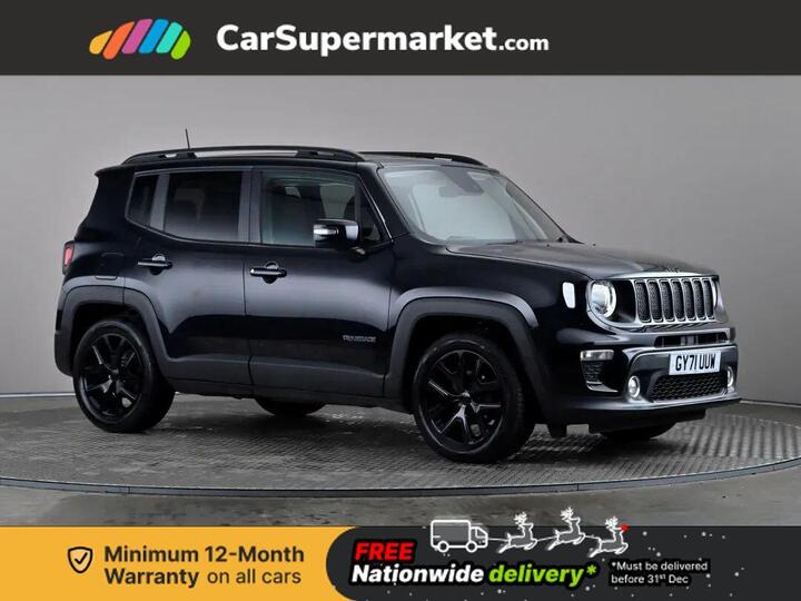 Jeep Renegade 1.0 GSE T3 Night Eagle Euro 6 (s/s) 5dr Jeep Renegade 1.0 GSE T3 Night Eagle Euro 6 (s/s) 5dr