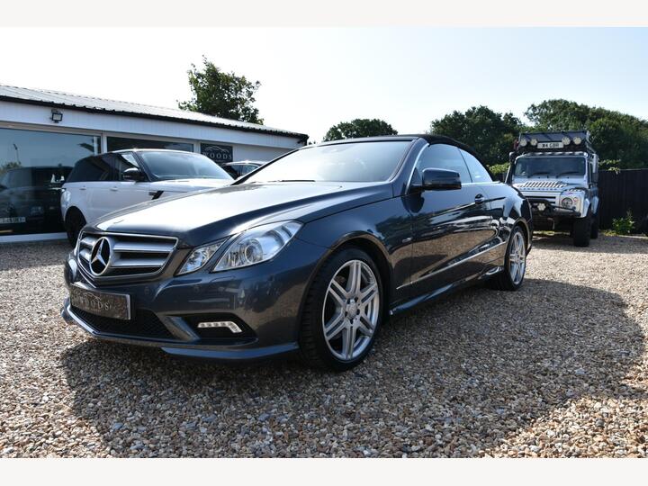 Mercedes-Benz E Class 3.0 E350 CDI V6 BlueEfficiency Sport Cabriolet G-Tronic Euro 5 2dr