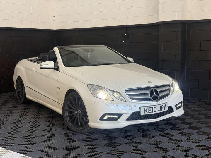 Mercedes-Benz E-CLASS 3.5 E350 CGI V6 BlueEfficiency Sport Cabriolet G-Tronic Euro 5 2dr