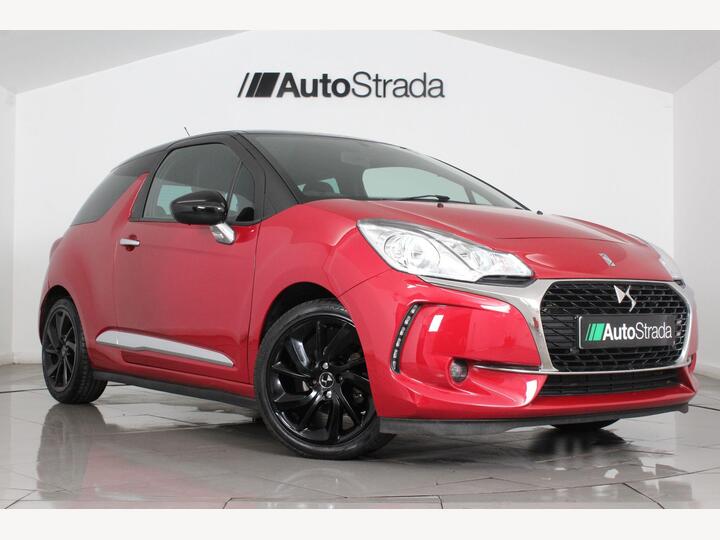 DS AUTOMOBILES DS 3 1.6 BlueHDi Connected Chic Euro 6 (s/s) 3dr DS AUTOMOBILES DS 3 1.6 BlueHDi Connected Chic Euro 6 (s/s) 3dr