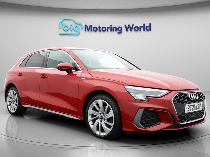Audi A3 1.4 TFSIe 40 S Line Sportback S Tronic Euro 6 (s/s) 5dr 13kWh