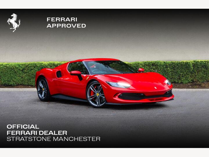 Ferrari 296 GTB 3.0T V6 7.45kWh F1 DCT Euro 6 (s/s) 2dr