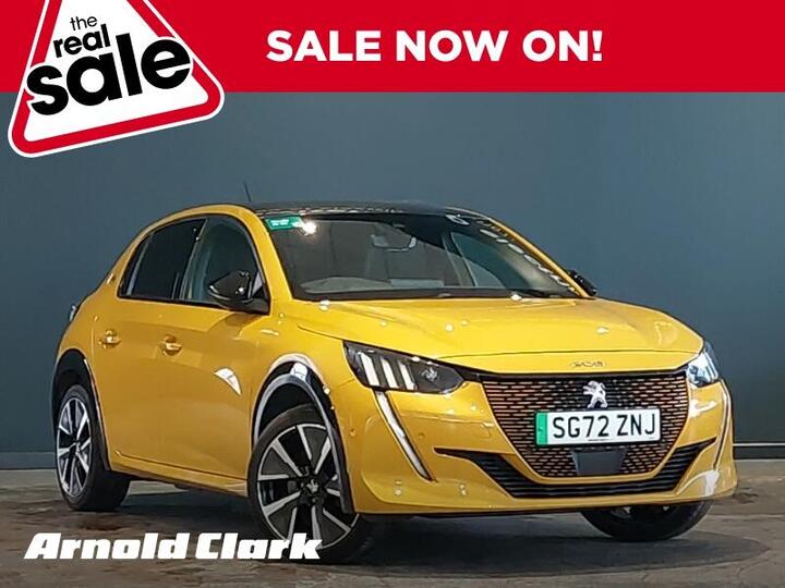 Peugeot E-208 50kWh GT Premium Auto 5dr (7kW Charger)