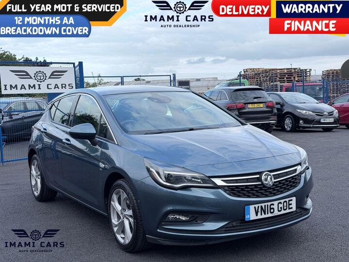 Vauxhall Astra 1.4i SRi Euro 6 5dr