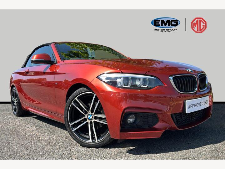 BMW 2 Series Convertible 2.0 218d M Sport Auto Euro 6 (s/s) 2dr