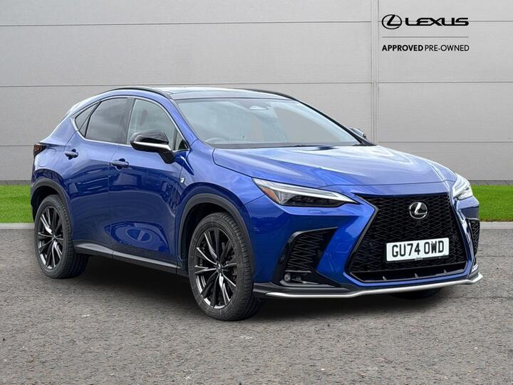 Lexus NX 2.5 450h+ 18.1kWh F Sport E-CVT 4WD Euro 6 (s/s) 5dr