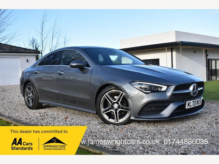 Mercedes-Benz CLA 1.3 CLA180 AMG Line (Premium Plus 2) Coupe 7G-DCT Euro 6 (s/s) 4dr