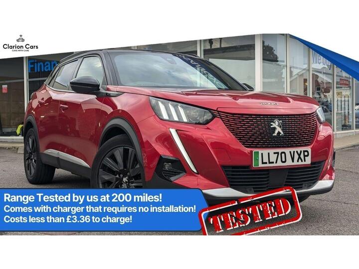 Peugeot E-2008 50kWh GT Auto 5dr Peugeot E-2008 50kWh GT Auto 5dr