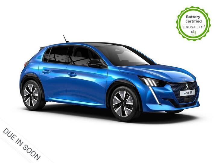 Peugeot E-208 50kWh GT Auto 5dr