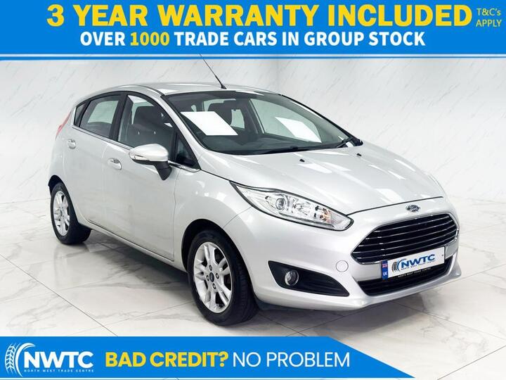 Ford FIESTA 1.0T EcoBoost Zetec Powershift Euro 6 5dr