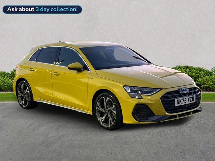 Audi A3 1.5 TFSI S Line Sportback S Tronic Euro 6 (s/s) 5dr
