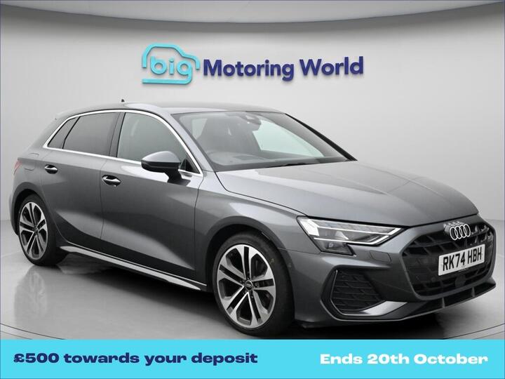 Audi A3 1.5 TFSI 35 S Line Sportback S Tronic Euro 6 (s/s) 5dr