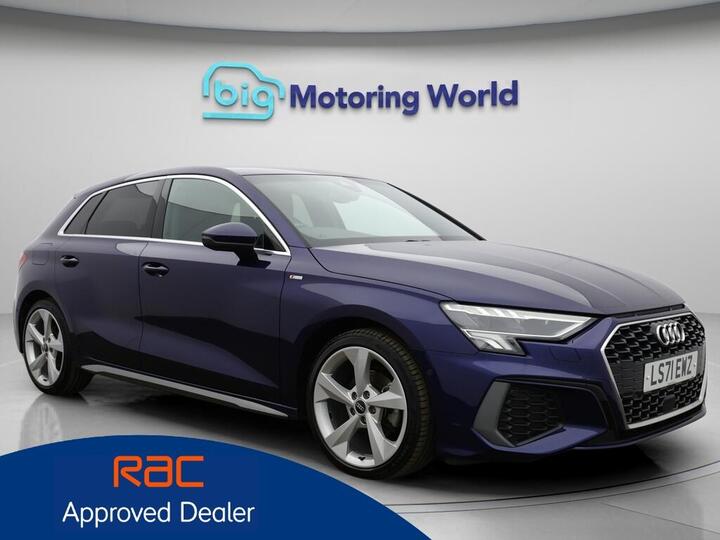 Audi A3 1.0 TFSI 30 S Line Sportback Euro 6 (s/s) 5dr