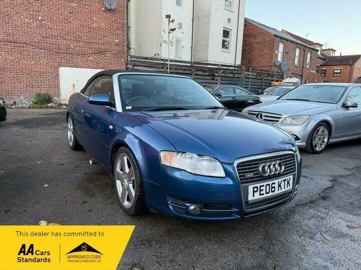 Audi A4 Cabriolet 2.0 TFSI S Line Multitronic 2dr Audi A4 Cabriolet 2.0 TFSI S Line Multitronic 2dr