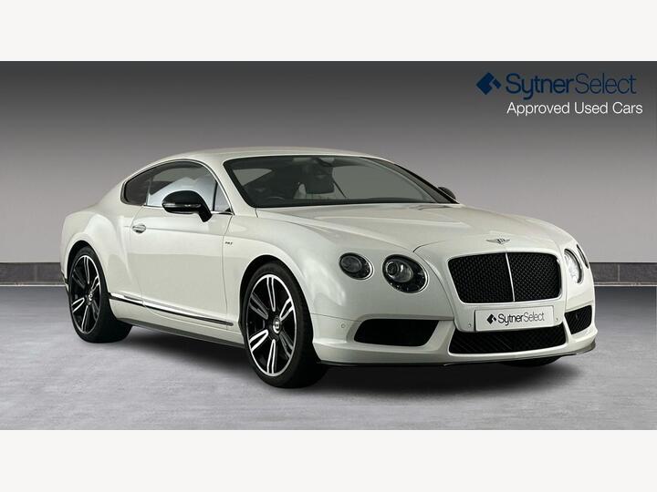 Bentley CONTINENTAL GT 4.0 V8 GT S Auto 4WD Euro 5 2dr Bentley CONTINENTAL GT 4.0 V8 GT S Auto 4WD Euro 5 2dr