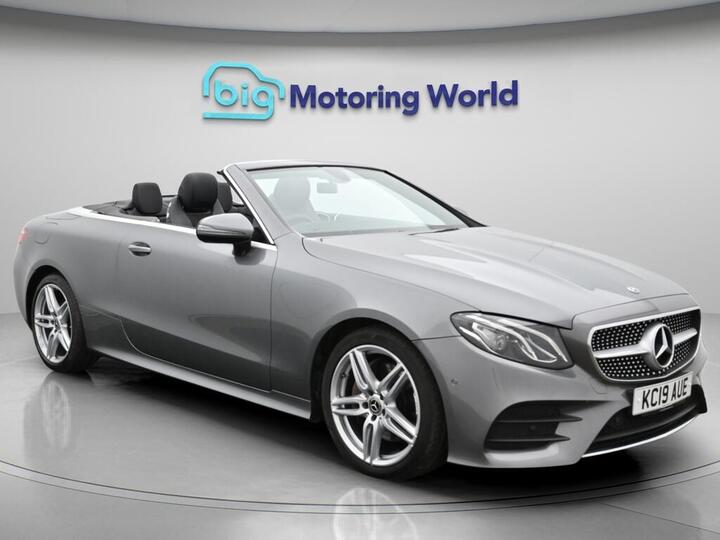 Mercedes-Benz E Class 2.0 E220d AMG Line Cabriolet G-Tronic+ Euro 6 (s/s) 2dr