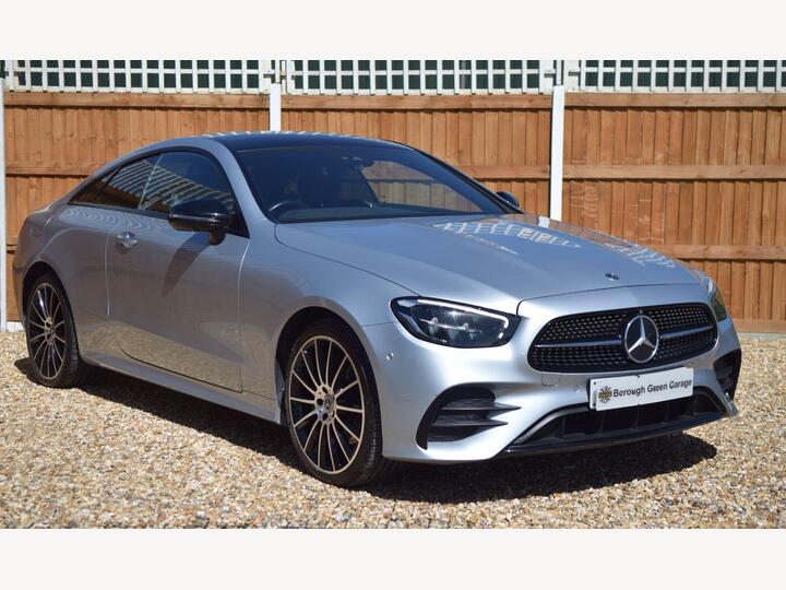 Mercedes-Benz E Class 2.0 E300dh MHEV AMG Line Night Edition (Premium Plus) G-Tronic+ 4MATIC Euro 6 (s/s) 2dr Mercedes-Benz E Class 2.0 E300dh MHEV AMG Line Night Edition (Premium Plus) G-Tronic+ 4MATIC Euro 6 (s/s) 2dr