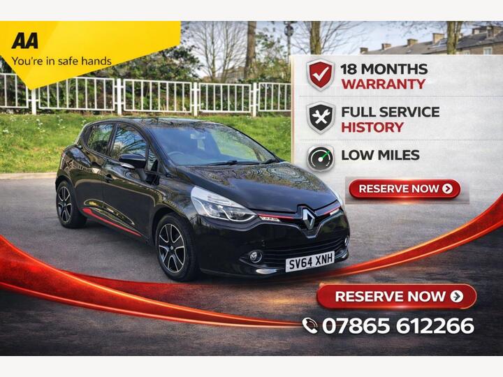 Renault Clio 1.2 16V Dynamique MediaNav Euro 5 5dr