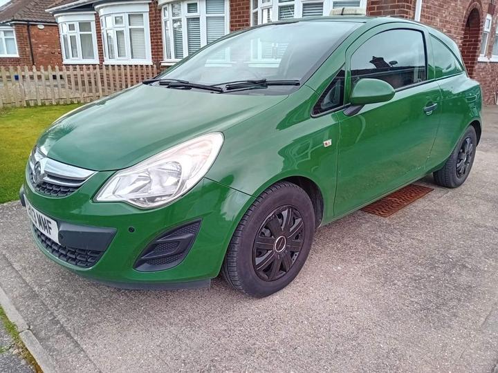 Cheap Vauxhall Corsa Van - 1.3 CDTi ecoFLEX 16v Car Derived Van 3dr Diesel Manual FWD L1 H1 (112 g/km, 74 bhp) - full exhaust/serviced for sale in Middlesbrough, North Yorkshire
