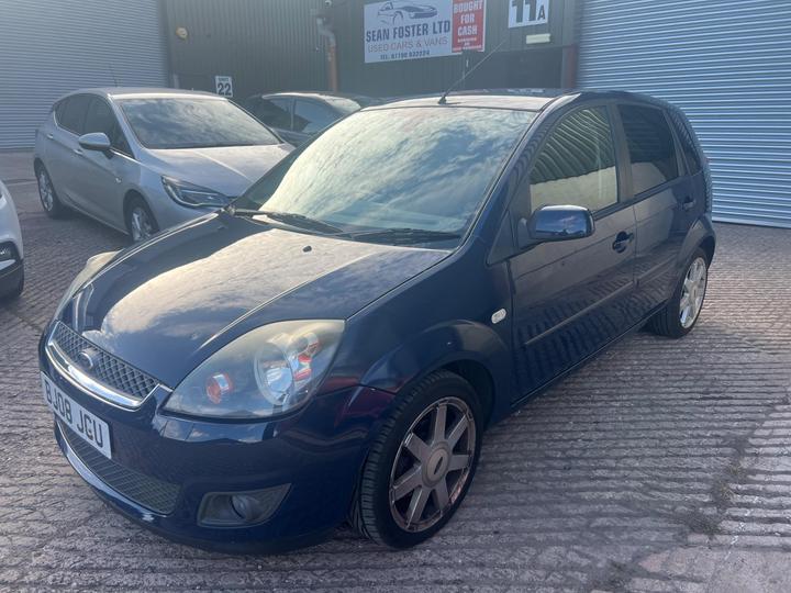 Cheap Ford Fiesta - 1.25 Zetec Climate 5dr - New clutch, cheap car for sale in Stafford, Staffordshire