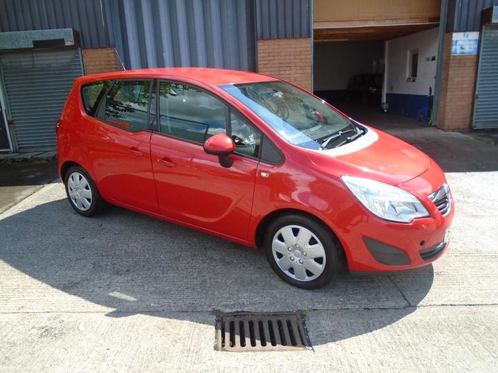 Cheap Vauxhall Meriva - 1.4 16V Exclusiv Euro 5 5dr (Non AC) - MoT Feb 26 2 Keys History for sale in Bury, Greater Manchester