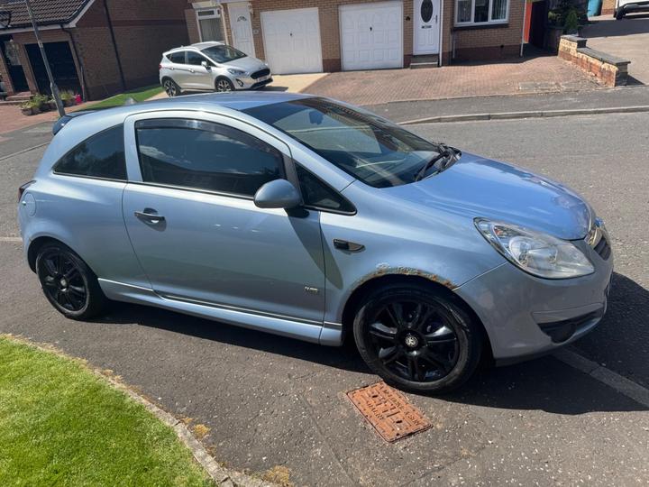 Cheap Vauxhall Corsa - 1.0i 12v Life 3dr - full service history, 2 owners for sale in Coatbridge, Lanarkshire
