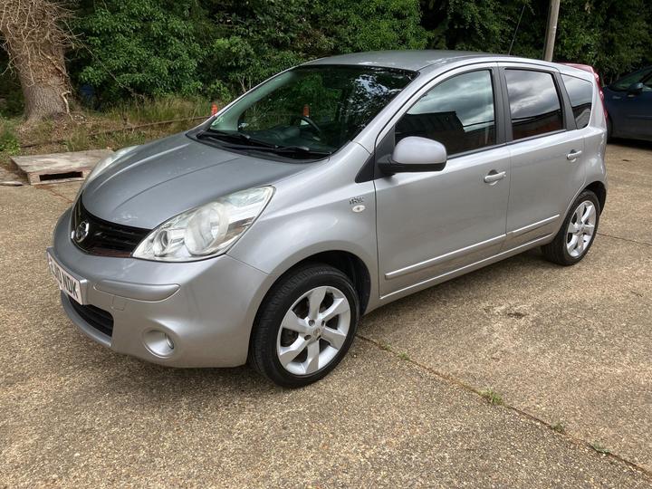 Cheap Nissan Note - 1.4 16V n-tec Euro 4 5dr - Sat-Nav + Air Con. for sale in Beccles, Suffolk