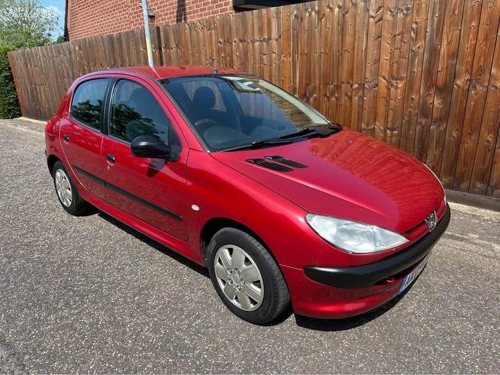 Cheap Peugeot 206 - 1.1 Style 5dr - 1.1, MANUAL, PETROL, LONG MOT for sale in Dereham, Norfolk