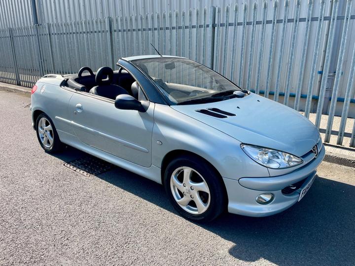 Cheap Peugeot 206 CC - 1.6 16v Allure 2dr - 12 MONTHS MOT for sale in Liverpool, Merseyside