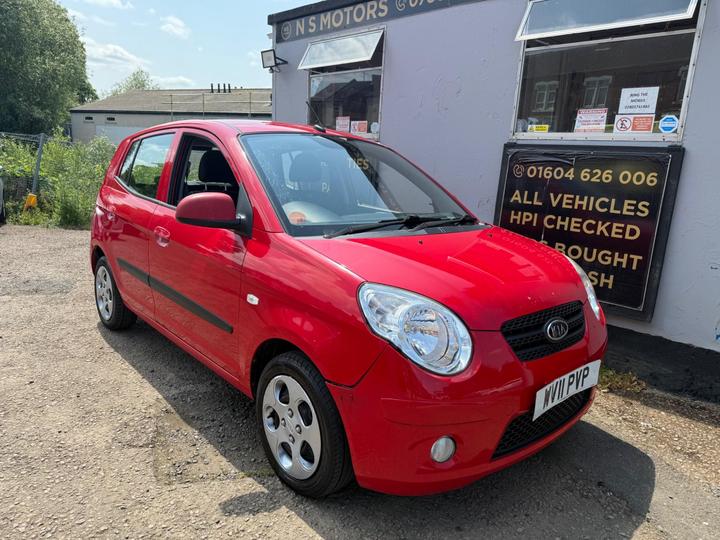 Cheap Kia Picanto - 1.1 Graphite 5dr - 12 M MOT for sale in Northampton, Northamptonshire