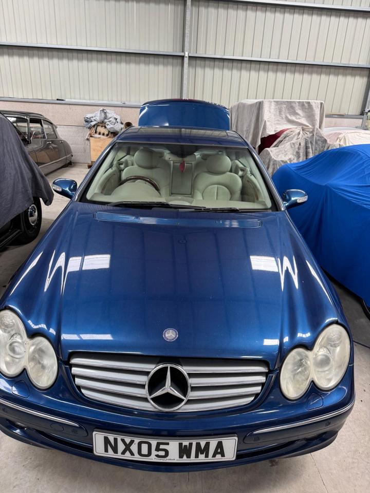 Cheap Mercedes-Benz CLK - 2.6 CLK240 Elegance 2dr - SPARES or Wrecking for sale in Evesham, Worcestershire
