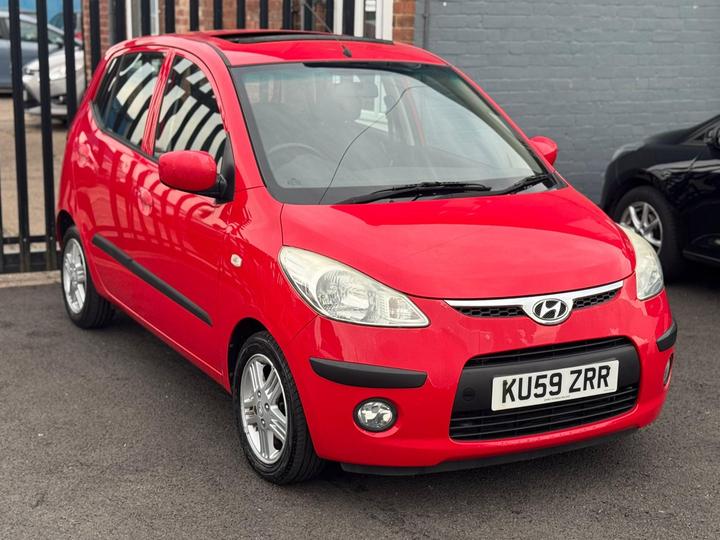 Cheap Hyundai i10 - 1.2 Style Euro 4 5dr - 12M MOT, £35 TAX, SUNROOF,S/H for sale in Burton upon Trent, Staffordshire
