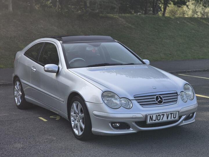 Cheap Mercedes-Benz C Class - 1.8 C180 Kompressor SE 2dr - Hpi clear+good mot for sale in Burton upon Trent, Staffordshire