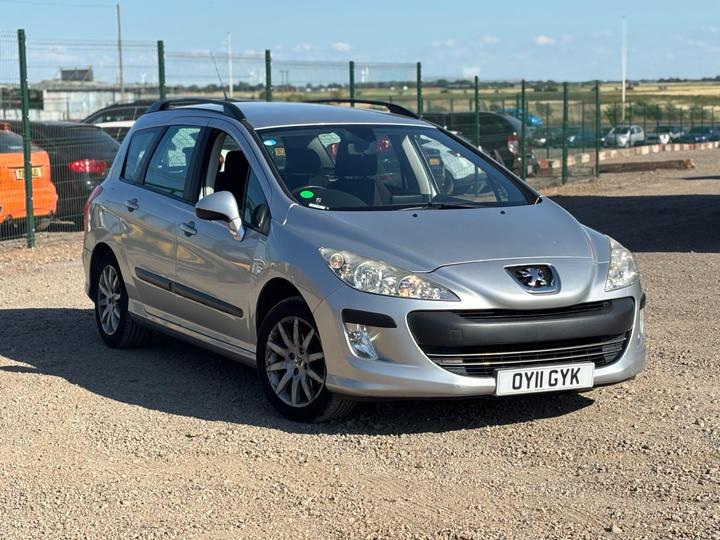 Cheap Peugeot 308 SW - 1.6 HDi SR 5dr - FRESH MOT+£35 TAX for sale in Peterborough, Cambridgeshire