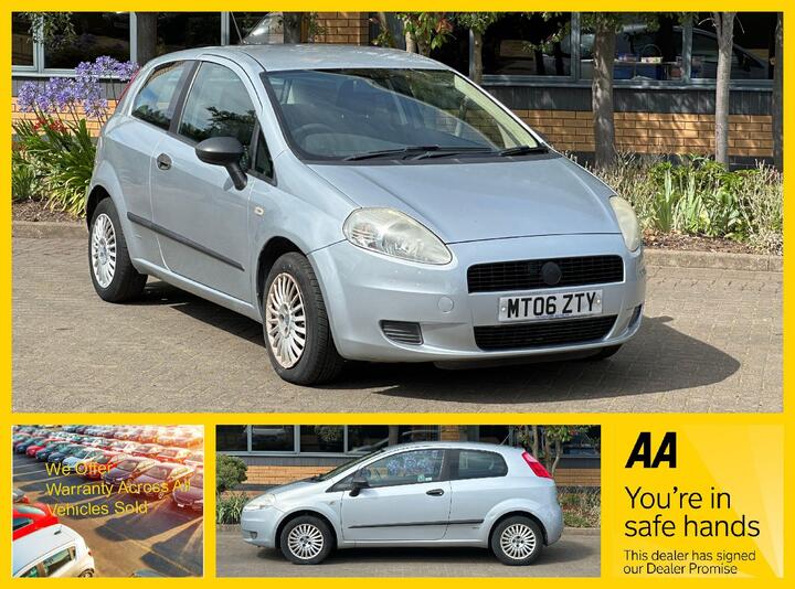Cheap Fiat Grande Punto - 1.2 Active 3dr - 12 MONTHS MOT+GOOD RUNNER for sale in Leicester, Leicestershire