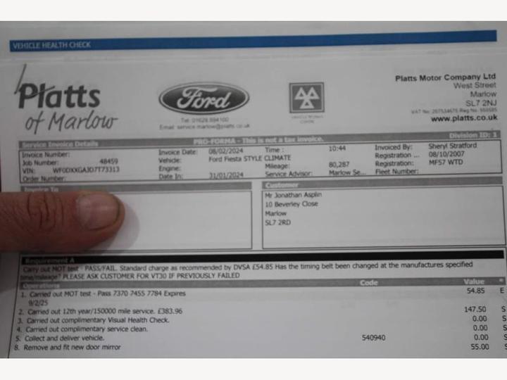 Ford Fiesta - 1.25 Style Climate 3dr - F/SERVICE/HISTORY MOT 9/2/26 - Image 22