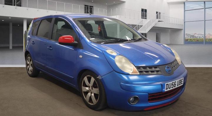 Cheap Nissan Note - 1.6 16v SVE 5dr - LONG MOT + GEARBOX ENGINE GOOD for sale in Peterborough, Cambridgeshire