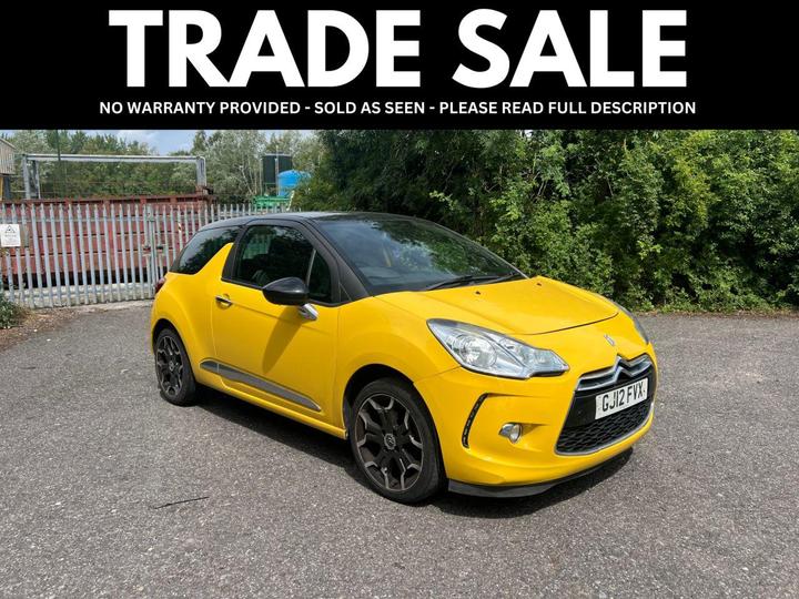Cheap Citroen DS3 - 1.6 VTi DStyle Plus Euro 5 3dr - TRADE SALE | CAT N- 21/01/2024 for sale in Barnsley, South Yorkshire